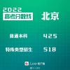 北京市2022年普通高等学校招生录取最低控制分数线出炉
