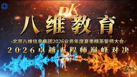 八维教育六大专业巅峰对决！