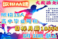 高薪弯道超车！高中毕业生专属：八维教育大数据金融名企班，用硬核技术赢未来