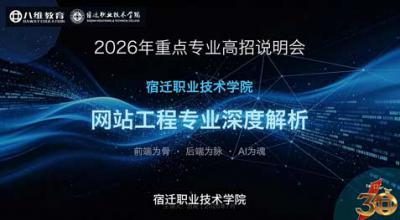 2026年重点专业高招说明会——网站工程专业深度解析