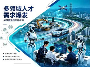 浪潮已至！AI 深度渗透实体经济，多领域人才需求暴发
