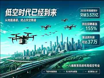 低空时代已经到来，从地面通道，抢占天空赛道