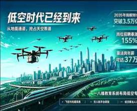 低空时代已经到来，从地面通道，抢占天空赛道