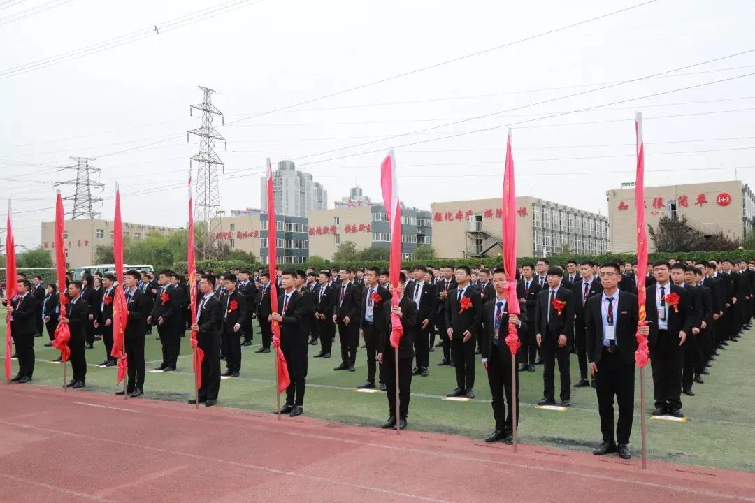 八维教育北京校区云计算专业举行目标誓师大会！
